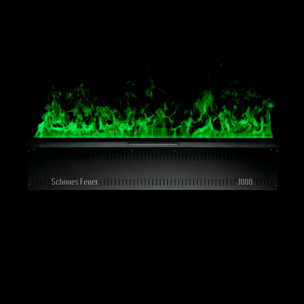 Электрический паровой камин Schones Feuer 3D Hot Line 1200 черный