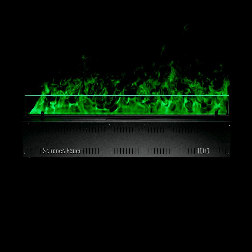 Электрический паровой камин Schones Feuer 3D Hot Line 1200 черный